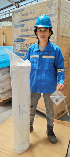 Elemen membran Toray TM820M untuk seawater reverse osmosis