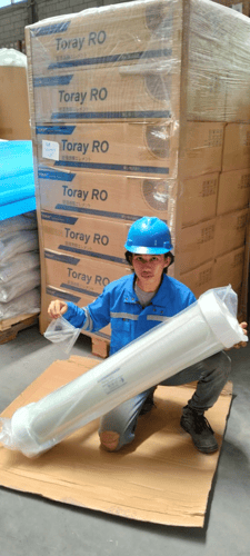 Elemen membran Toray TM720D untuk brackish water reverse osmosis