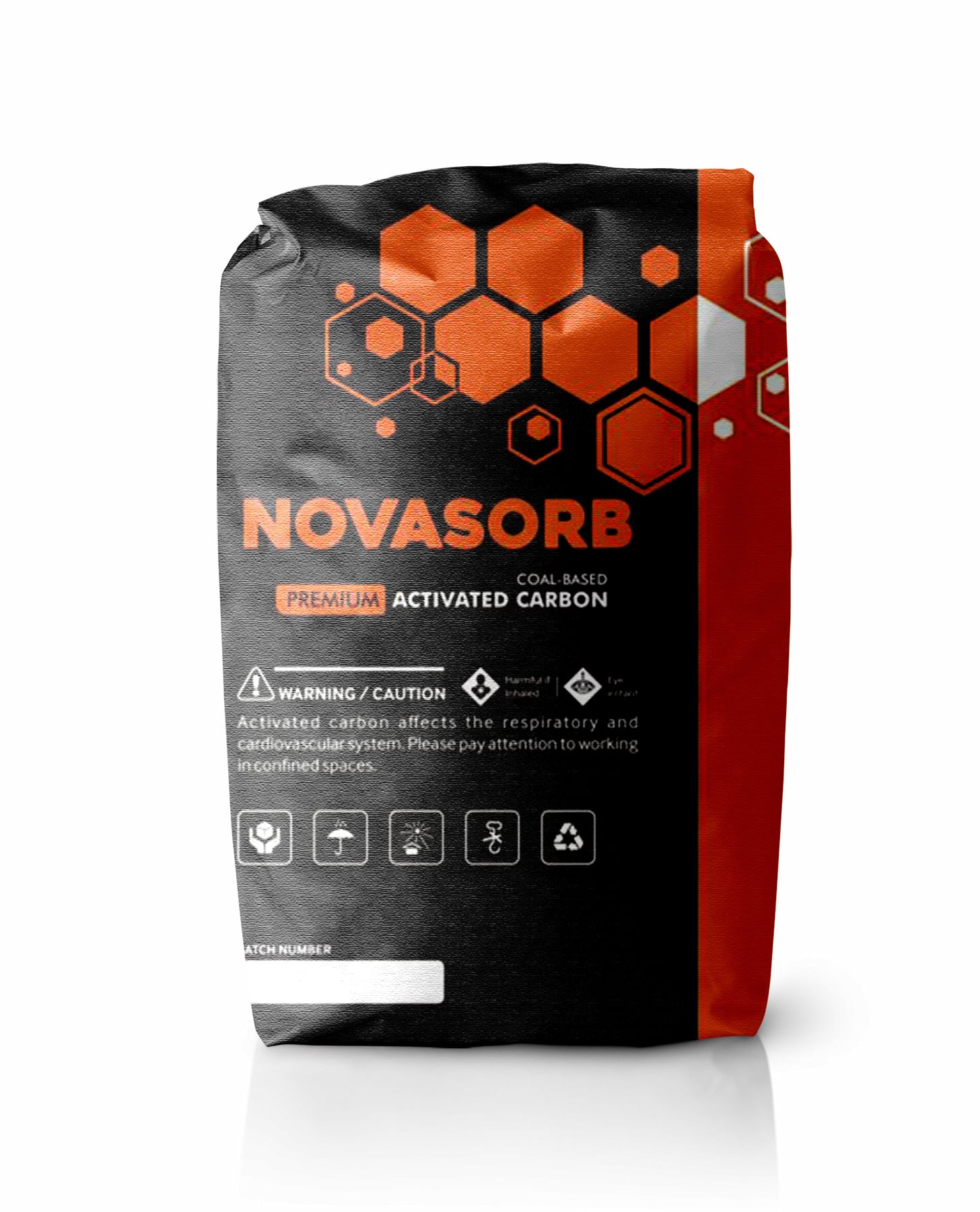 Mockup produk Novasorb Carbon