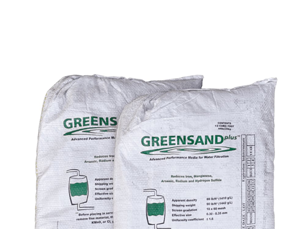 Manfaat Greensand Plus untuk menyaring besi dan mangan dalam air