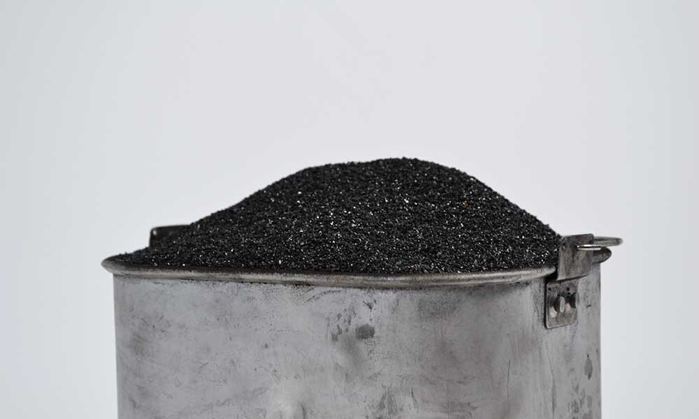 Detailed view of CEI Anthracite media