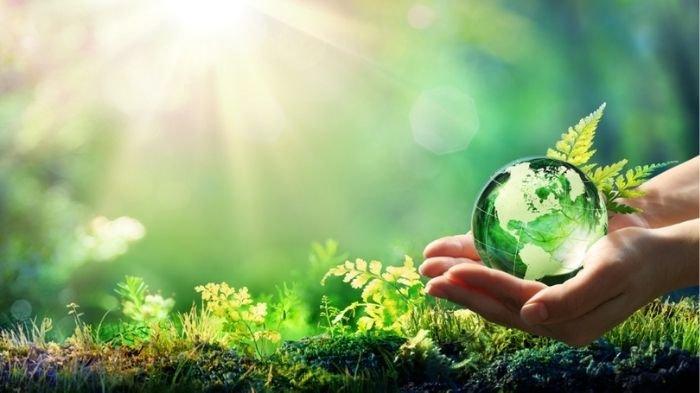 Environmentally responsible water treatment illustration