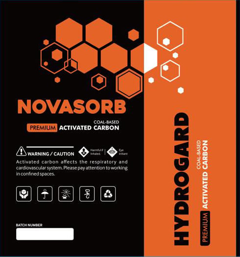Novasorb activated carbon filter media