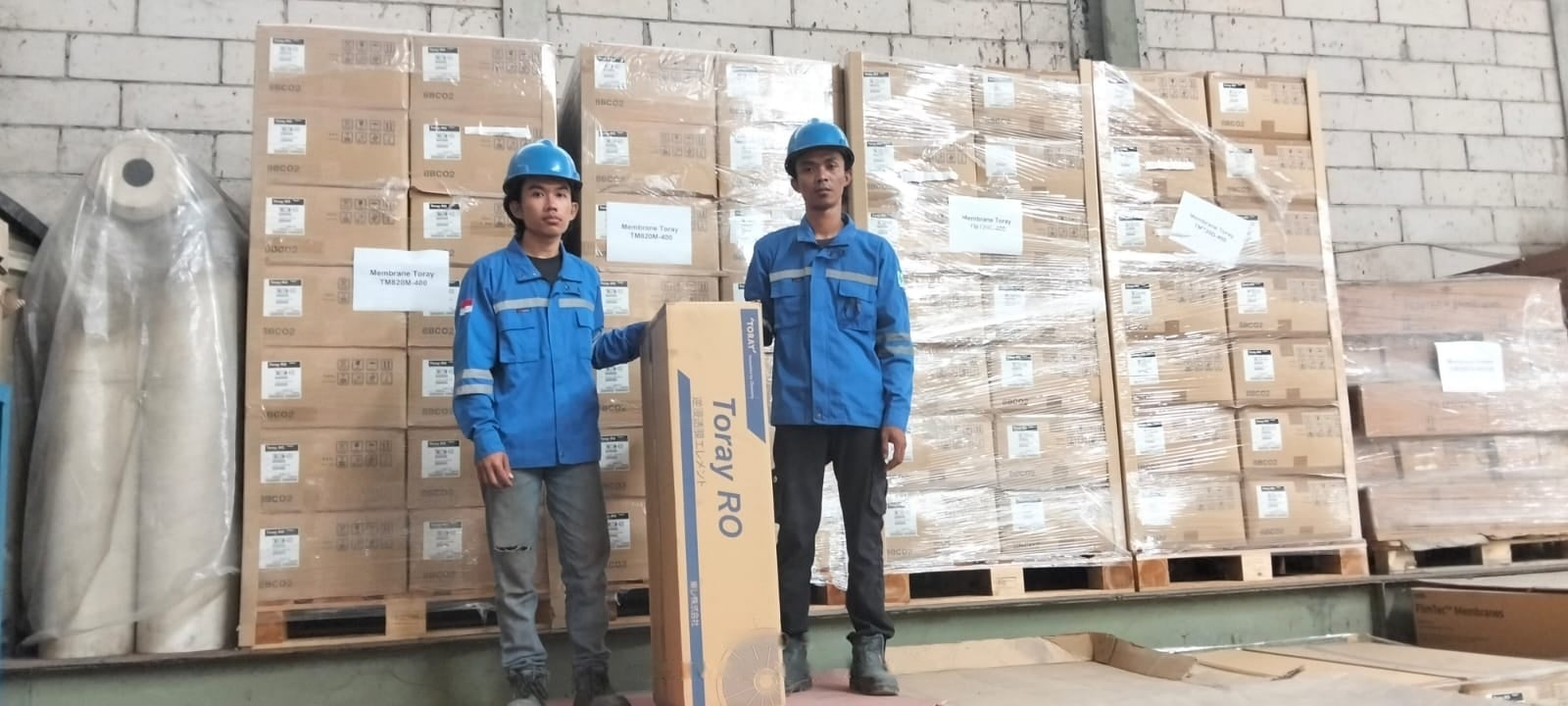 Membran RO Toray untuk desalinasi air laut dan filtrasi air payau