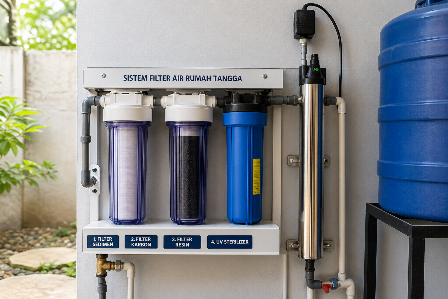 Filter Air Rumah: Solusi Air Bersih Sehat untuk Keluarga Indonesia