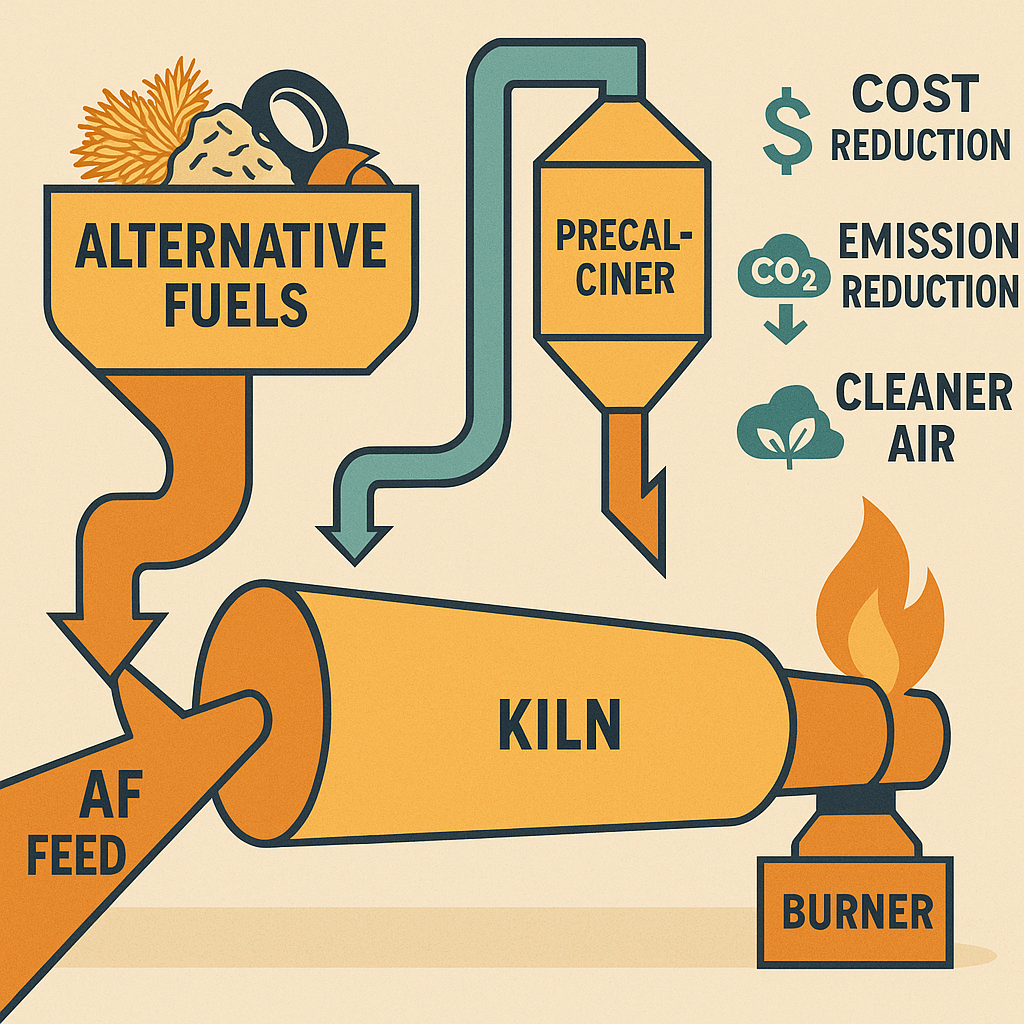 Cara Mengubah Sampah Jadi Tenaga: Kiln Semen Mulai Mengganti Batu Bara dengan Bahan Bakar Alternatif