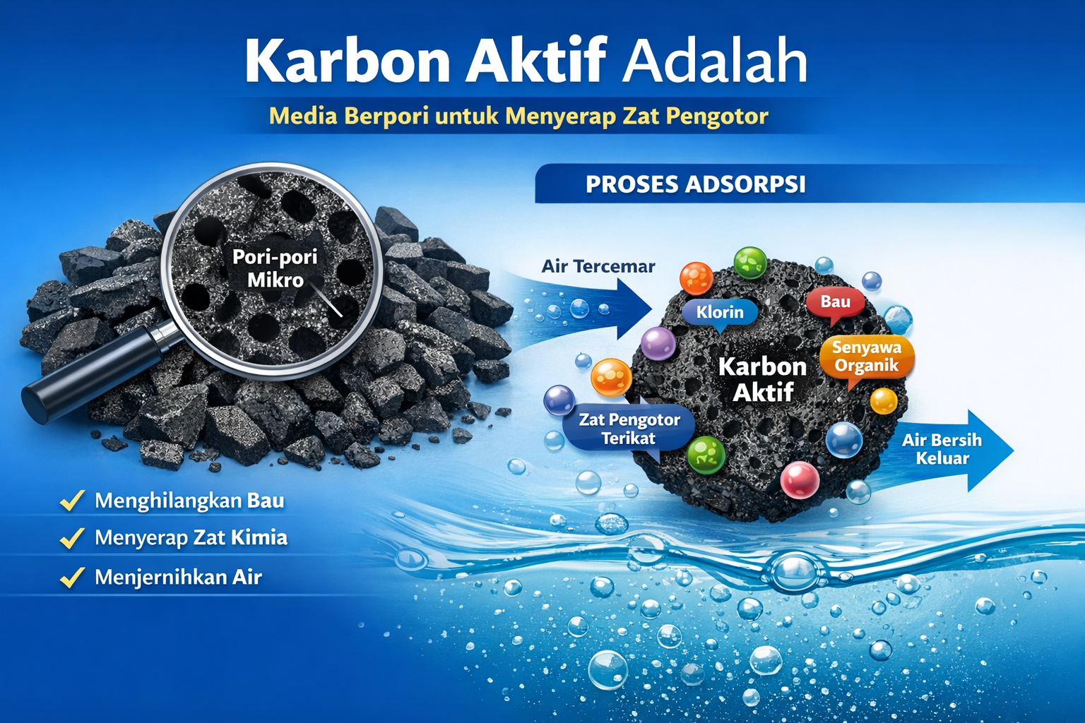 Karbon Aktif Adalah: Definisi, Contoh, Fungsi, dan Manfaatnya