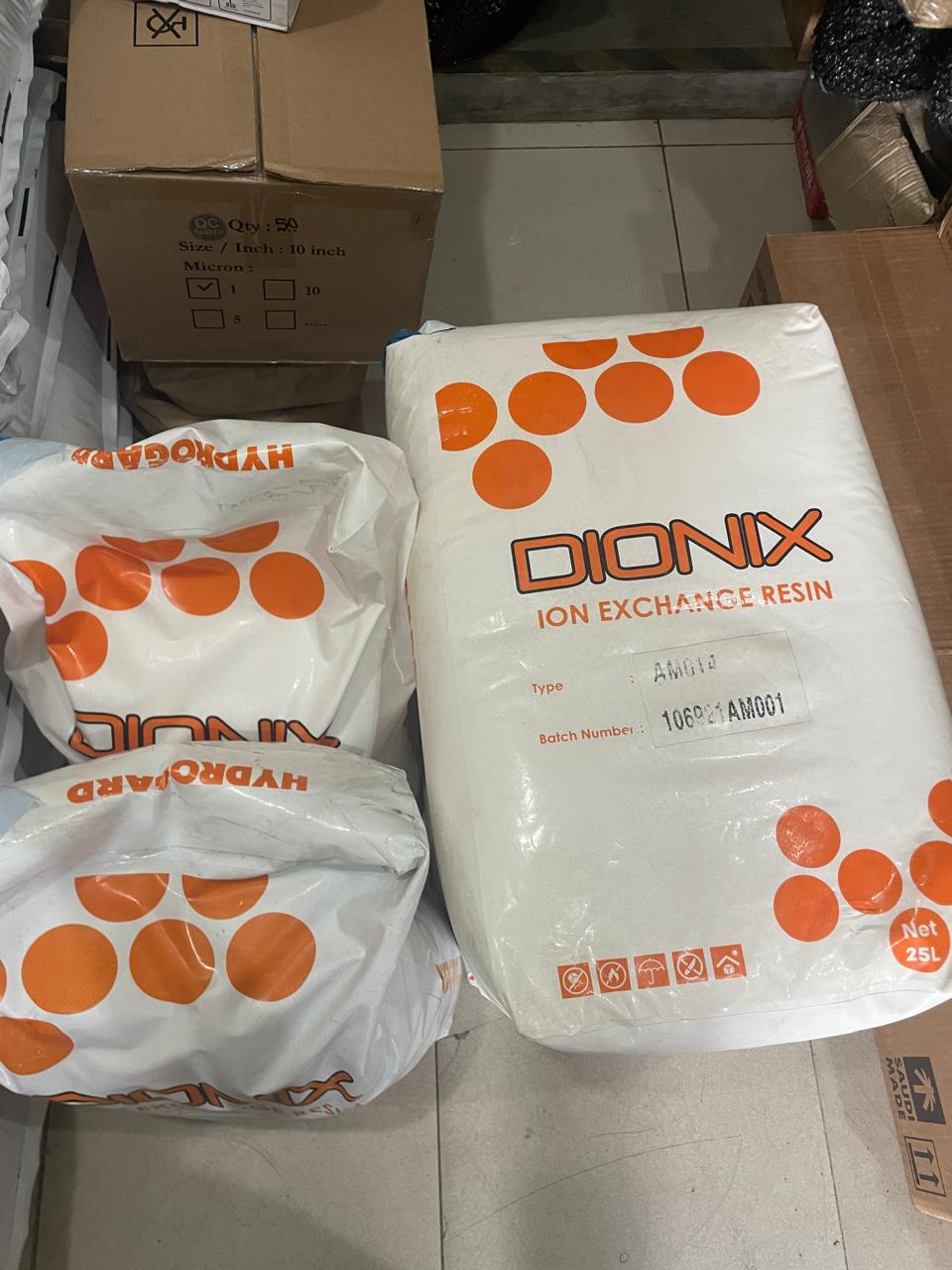 Dionix Ion Exchange Resin products