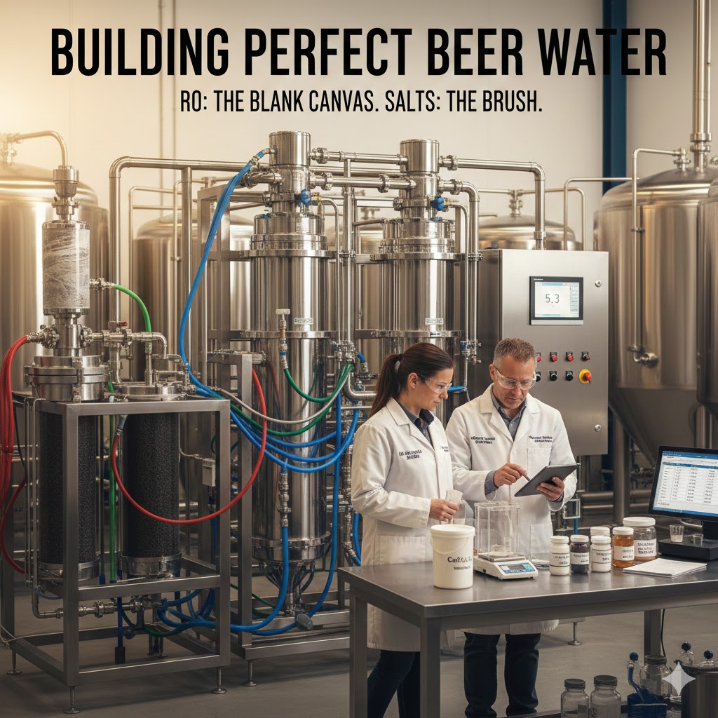 Panduan Water Treatment Brewery: Dari Sistem RO hingga Profil Ion